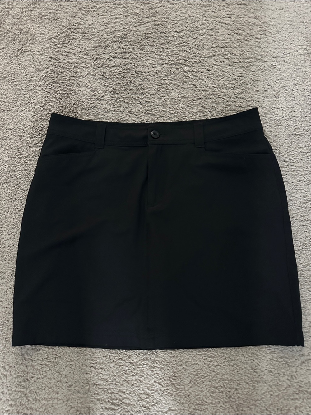 Eddie Bauer Black Classic Stretch Skirt